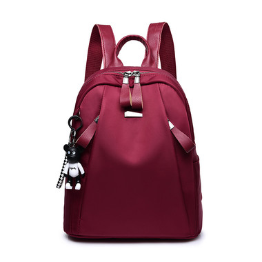 Oxford Cloth Schoolbag-Red