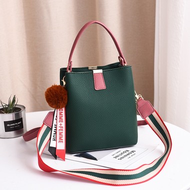 Versatile Korean Edition Single Shoulder Bag-Green