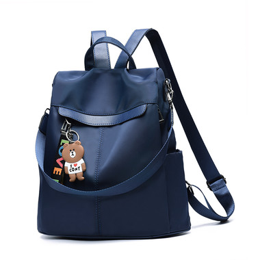 2019 Newfashioned Women Backpack-Blue
