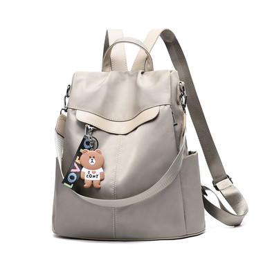 2019 Newfashioned Women Backpack-Grey