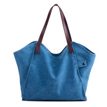 2019 Thickened Shopping Bag/Shoulder Bag-Blue