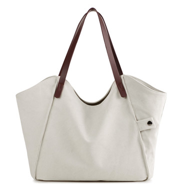 2019 Thickened Shopping Bag/Shoulder Bag-White