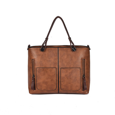 2019 Vintage Shoulder Bag-Brown