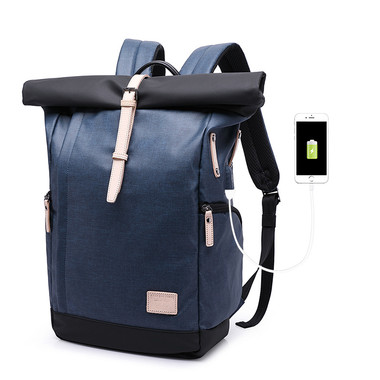 2019 Oxford Cloth Student Bag Blue