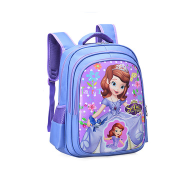 2019 Cartoon Kid Bag-Purple