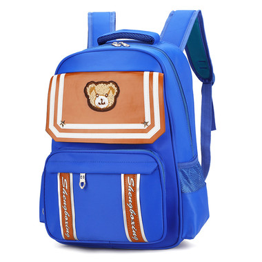 Cartoon Kid Bag-Blue