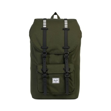 Herschel Forest Night/White Inset Little America Tagesrucksack-KOSTENLOSER VERSAND