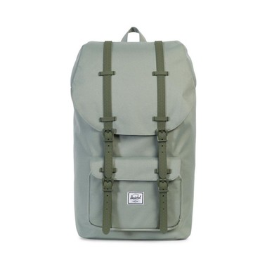 Herschel Shadow/Beetle Rubber Little America Tagesrucksack-KOSTENLOSER VERSAND