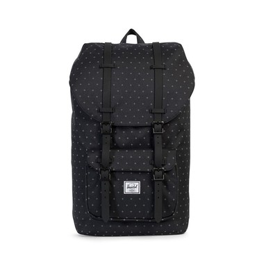 Herschel Black Gridlock Little America Tagesrucksack-KOSTENLOSER VERSAND