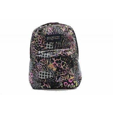 JANSPORT Richtig SuperBreak Rucksack | Overexposed Miss Zebra Mammoth Blue