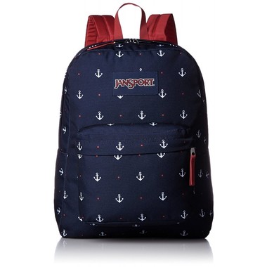 JANSPORT Richtig SuperBreak Rucksack | Red Tape/Land Ahoy