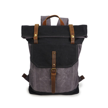Waxed Canvas Waterproof Backpack