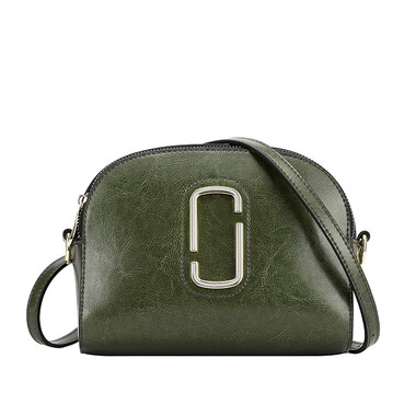 Cowhide Square Crossbody Bag