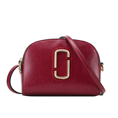Cowhide Square Crossbody Bag