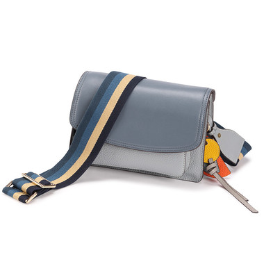 Fashion Crossbody Organ Bags Blue