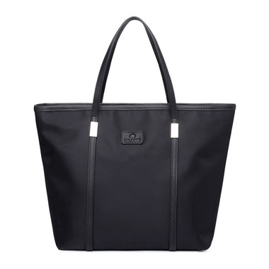Canvas Waterproof Tote Black