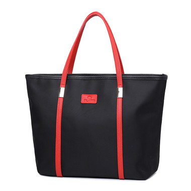 Canvas Waterproof Tote Red