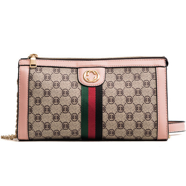 Crossbody Chain Bag Pink