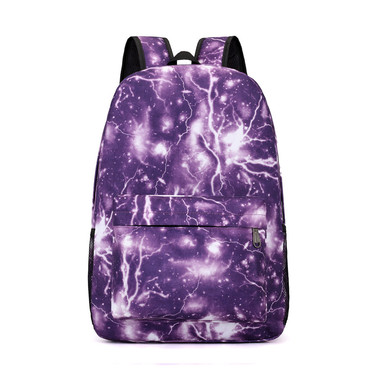 School Backpacks-Purple
