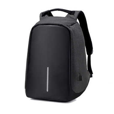 Laptop Backpack USB Charging-Black
