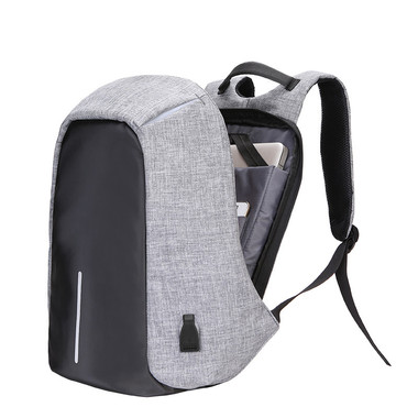 Laptop Backpack USB Charging-Grey